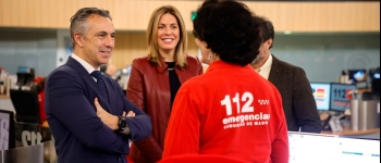 paloma-tejero-y-carlos-novillo-visitan-la-sede-de-la-asem112-en-pozuelo