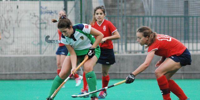 Sufrida victoria del Hockey Pozuelo femenino en San Sebastián de los Reyes