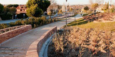 La concejalía de Medio Ambiente inaugura el parque Eje de Carlos III