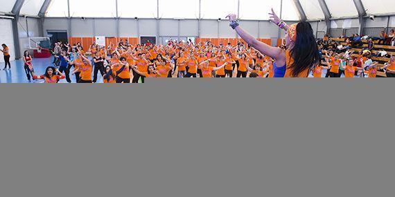 Más de 250 participantes en el 'Zumbathon Solidario'