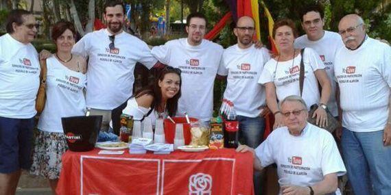 130717 psoe pozuelo stand fiestas carmen