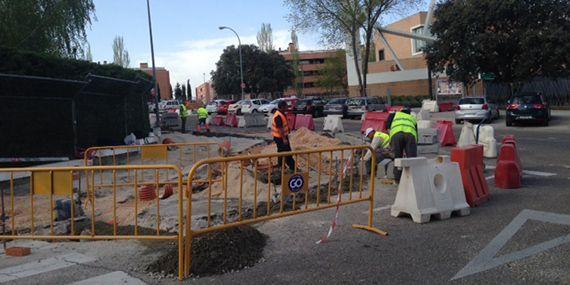 Avanzan las obras de Prado de Somosaguas