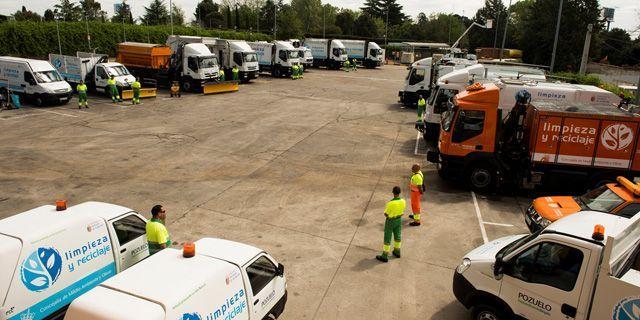 Pozuelo, preparado para hacer frente a la nieve y al hielo