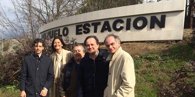 'Bienvenidos a Pozuelo Estación'