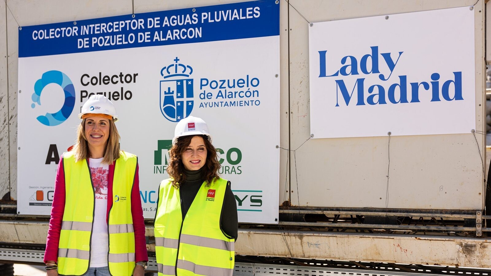 Pozuelo inicia las obras del esperado colector de aguas pluviales con 'Lady Madrid'