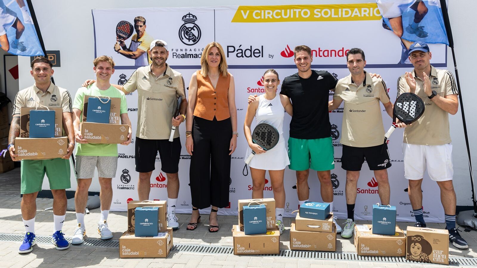 Pozuelo acoge el V Circuito Pádel Fundación Real Madrid by Santander
