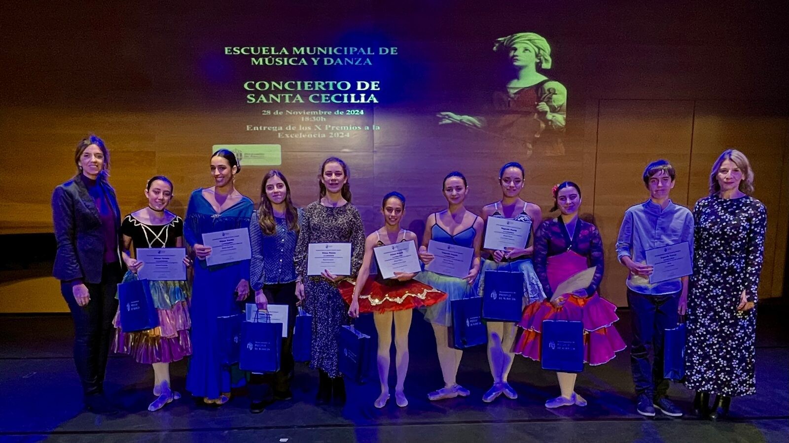 Alumnos de la Escuela de Música y Danza de Pozuelo reciben los Premios de Excelencia