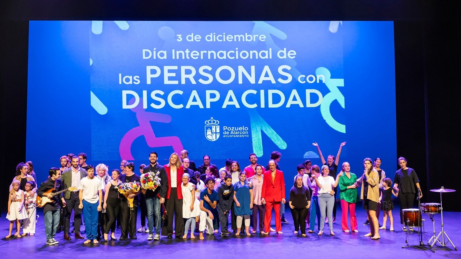 El Teatro MIRA acoge una emotiva gala por el Día de la Discapacidad