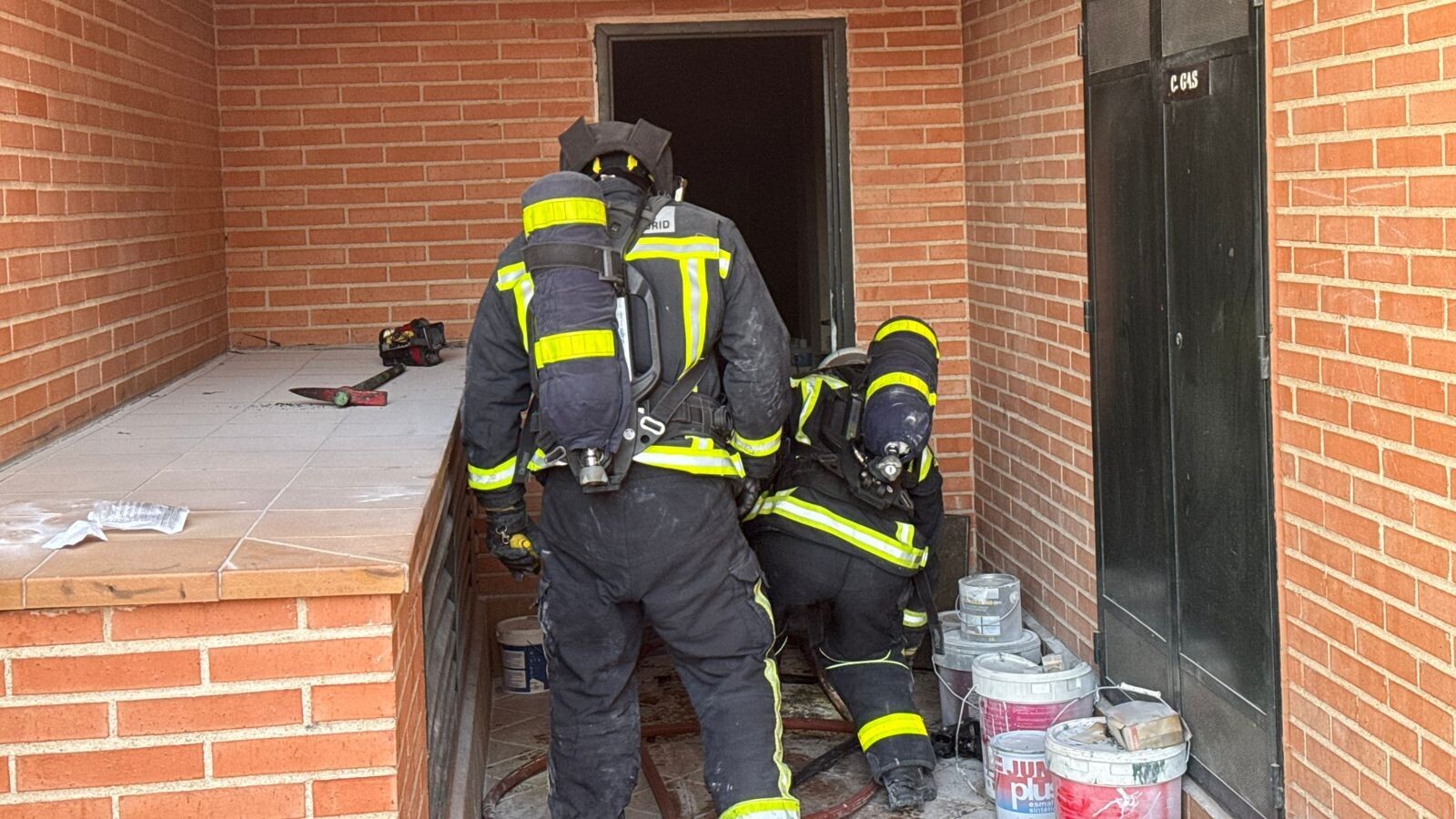 Sofocado un incendio en un cuarto de almacenaje en una urbanización de Pozuelo