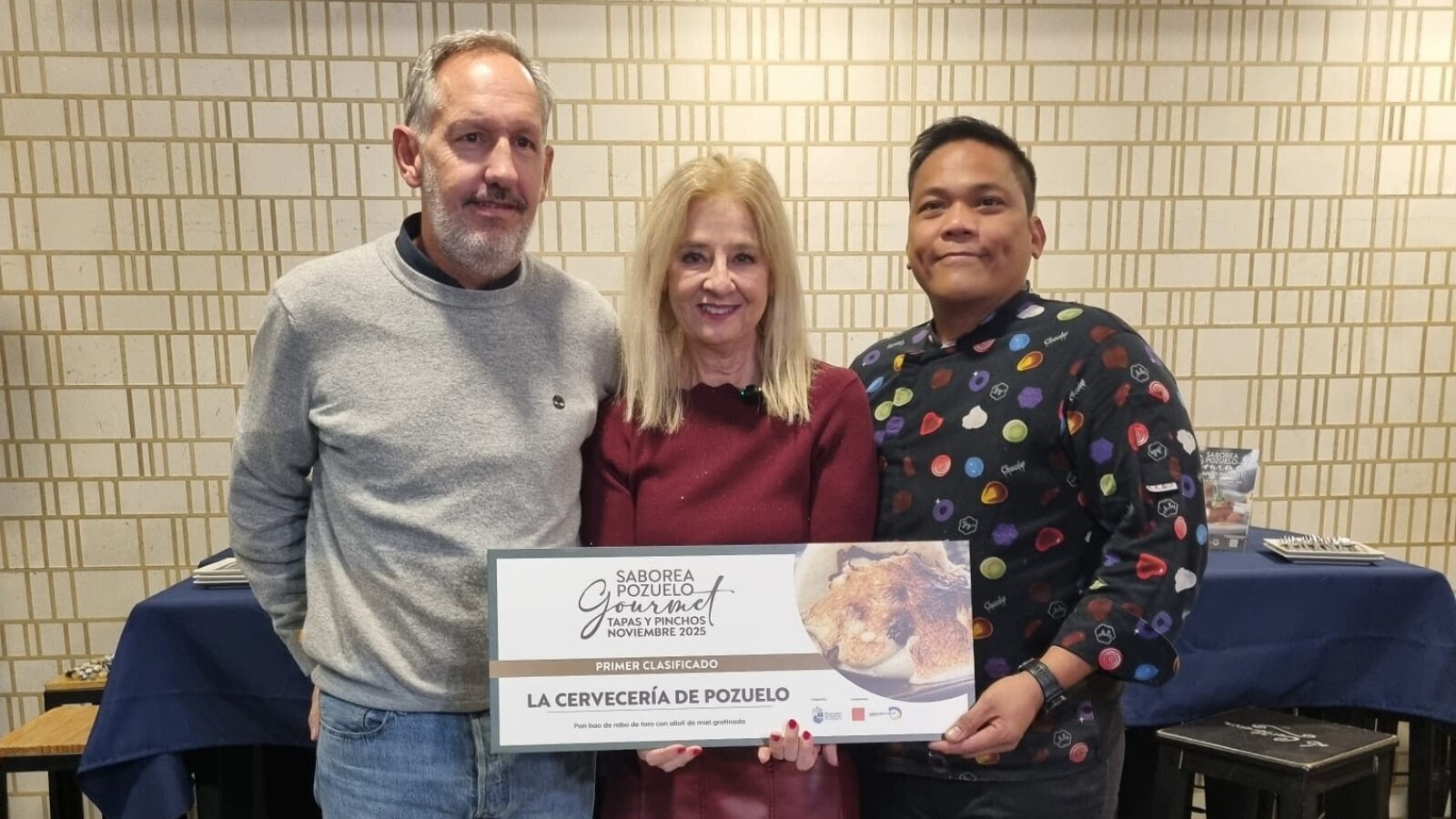 La Cervecería Pozuelo, Jaén 71 y Bar Mas Extremadura ganan el certamen ‘Saborea Pozuelo Gourmet’