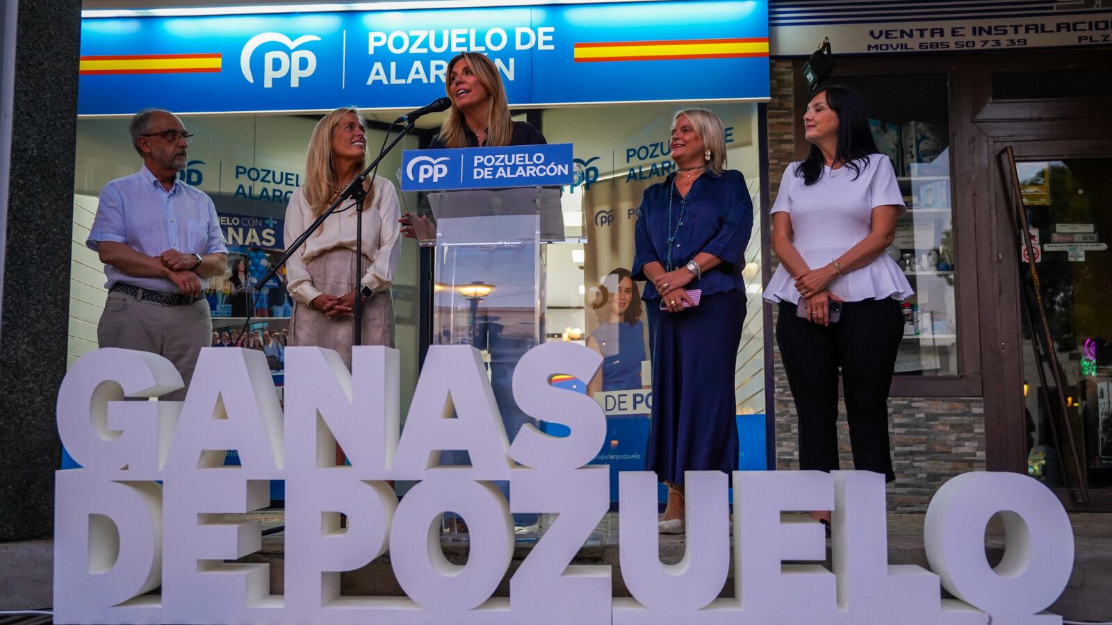 Rocío Albert elogia el modelo de gestión en Pozuelo